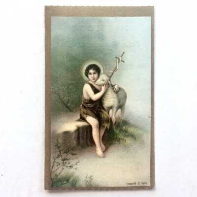 Holy card from a mission held at St. Philip Neri, 1939