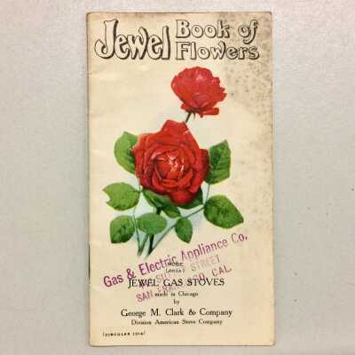 Jewel Book of flowers, early 1900s