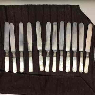 Vanderslice & Co knife set of the Macdonald family, c. 1890s