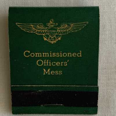 Matchbook from the Alameda Naval Air Station, before 1997