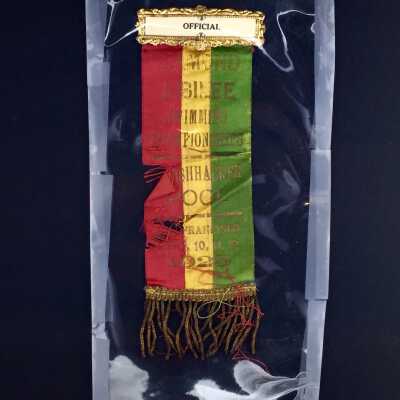 Ribbon awarded Bunny Fergus, 1925