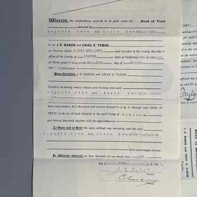 Verso of B