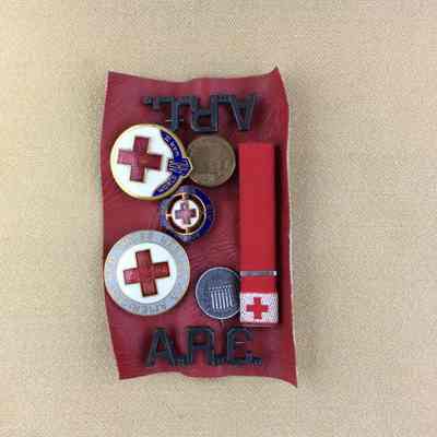 Uniform Service medals of Alice Mclain, 1943-1945