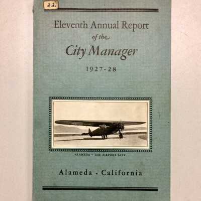 Eleventh Annual Report of the City Manager, 1927-1928