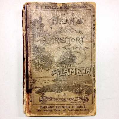 Alameda City Directory, published by Husted, 1888