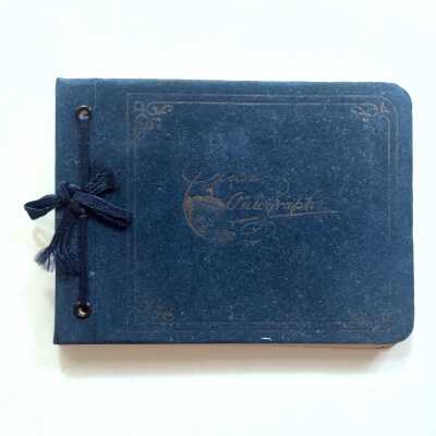 Autograph Album of Glenn Middlesworth signed by Porter School students, 1933