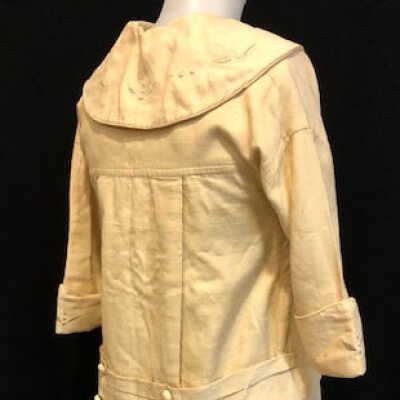 Beige cotton dress worn by Irma Hoffman, 1920s