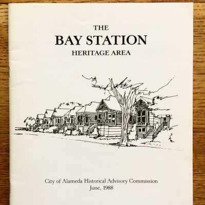 'The Bay Station Heritage Area', by Woody Minor, 1988
