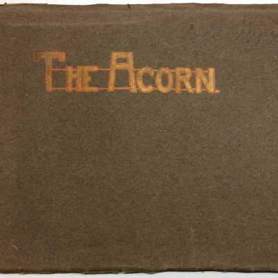 Alameda High School Year Book, 'The Acorn', Dec, 1904