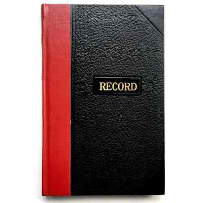 Minutes 'Record' of the Alcyon Reading Club, 1955-1956