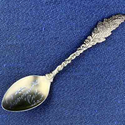 Livermore souvenir demitasse spoon of the Meyers family, c. 1900
