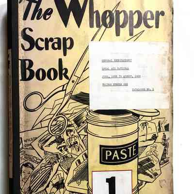 Scrapbook compiled by H. D. Maynard, 1932, Volume 1