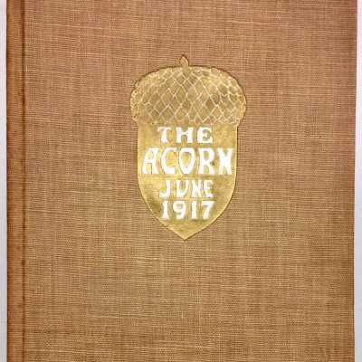 Alameda High School yearbook 'The Acorn' of June 1917