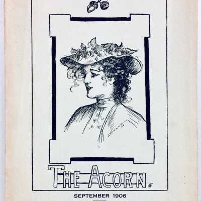 Alameda High School 'The Acorn', September, 1906 edition