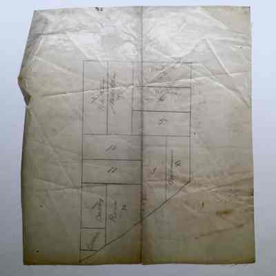 Subdivision Map of the Foley Tract, 1890s