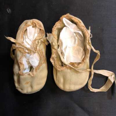 Baby shoes of John Kammer, 1930s