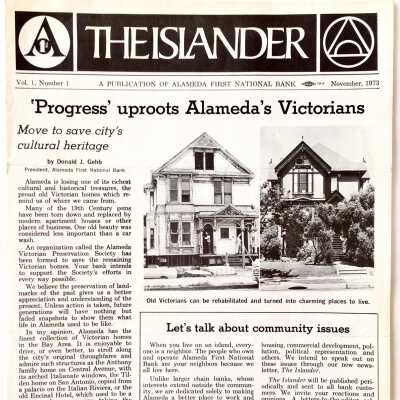 'The Islander' issued by First National Bank, 1973