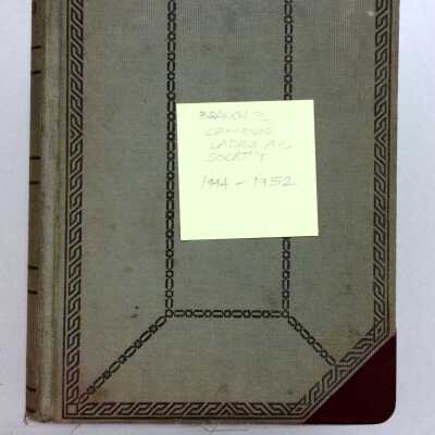 Minutes of the Catholic Ladies' Aid Society Branch No. 3, 1944-1952