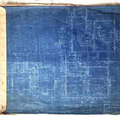 Blueprints for a residence for P. R. Haulman, 737 Buena Vista Ave, before 1952