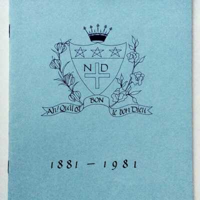 Centennial booklet of Notre Dame / St. Joseph's in Alameda, 1881-1981