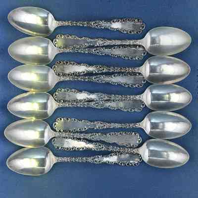 Teaspoons of the Gilroy-Macdonald family, c. 1890s