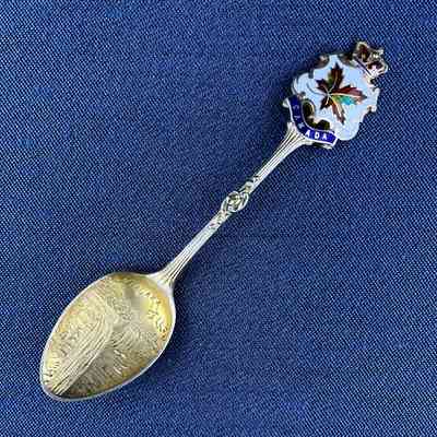Niagara Falls souvenir demitasse spoon of the Meyers family