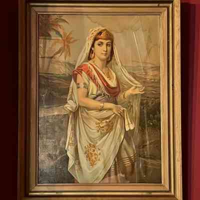 Lithograph 'Sara', by C. Brochure, c. 1870s