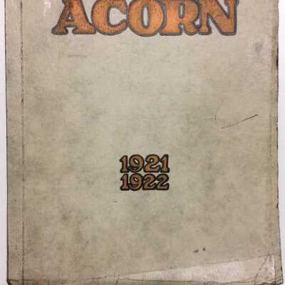 Alameda High School 'Acorn' Yearbook of Jack Dyer, 1921-1922