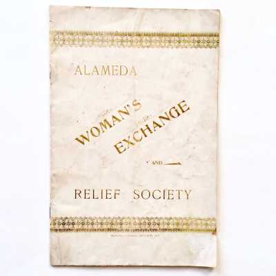 Pamphlet Re Musical Event at Linderman Opera House sponsored by Alameda Women's Exchange and Relief Society