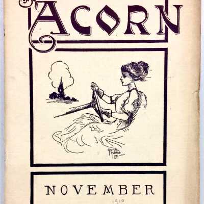 Alameda High School 'Acorn' of October 1910