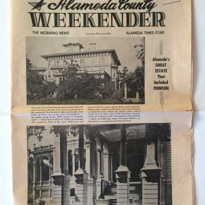 Newspaper insert from 'The Alameda County Weekender', 1965