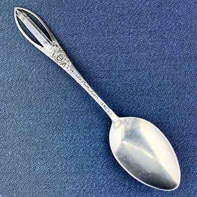 University of California at Berkeley souvenir teaspoon of the Meyers family, c. 1920