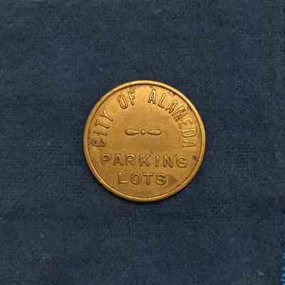 City Parking Lot one-hour token, 1956
