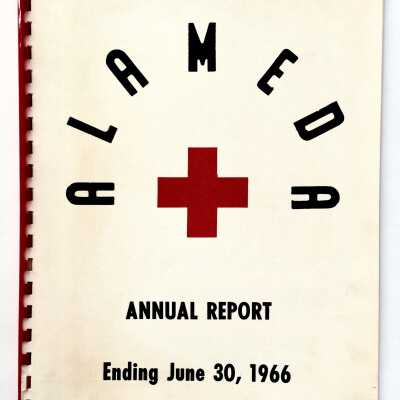 Annual Report Alameda Chapter American Red Cross, 1966