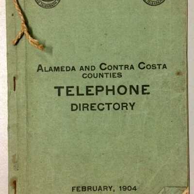 Telephone Directory issued by Sunset Telephone & Telegraph, 1904