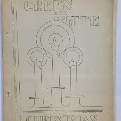 Washington School 'Green and White' Yearbook for December, 1933