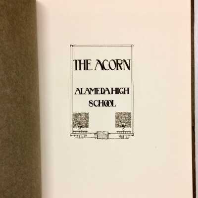Alameda High School 'The Acorn' of June 1916