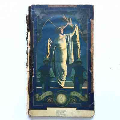 Ledger and scrapbook, c. 1890s and WWI