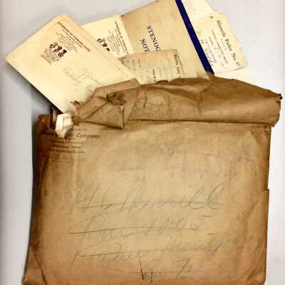 Correspondence Native Sons of the Golden West, Parlor No. 47, c. 1930s