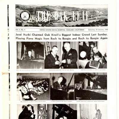 January 26, 1946 edition of 'The Oak Leaf', with article about Erl Fry