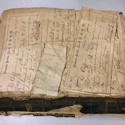 Accounting Ledger, Native Sons of the Golden West, Parlor No. 47, 1885-1893