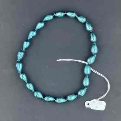 Blue Glass Circular Garland, c. 1950s