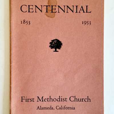 Centennial Booklet issued by the First Methodist Church, 1953
