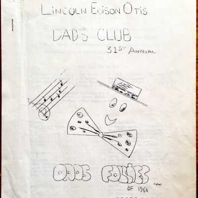 Program for Dads Follies of Dads' Club, 1966