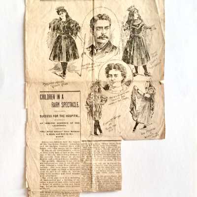Newspaper Clipping Re: Children's Play "The Rival Queens", San Francisco Chronicle, Oct 18, 1916