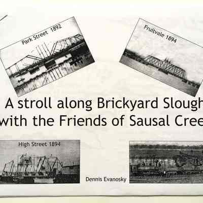 Pamphlet of copies of early photos and maps, 2015
