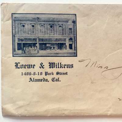 Business envelope of Loewe & Wilkens