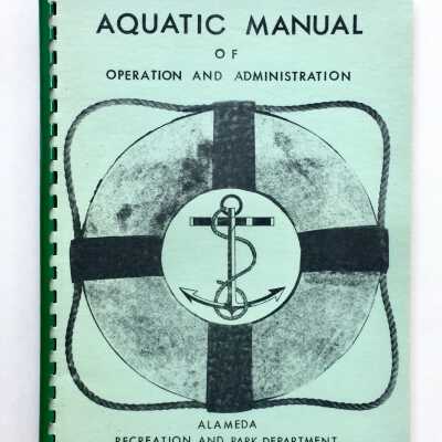 'Aquatics Manual' from the Recreation and Park Department, 1964