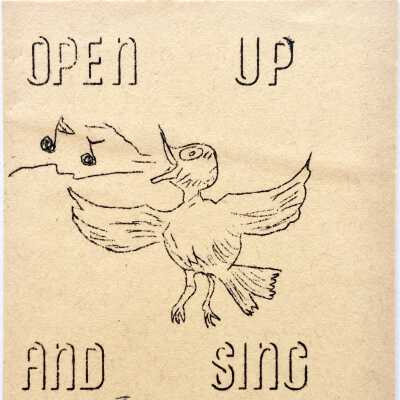 Program 'Open Up and Sing' for 37th anniversary, Boy Scouts, 1954