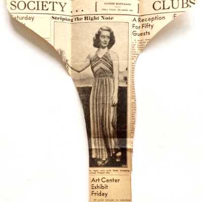 Newspaper Article about 'Art Center Exhibit' at 1410 Central Ave, 1938